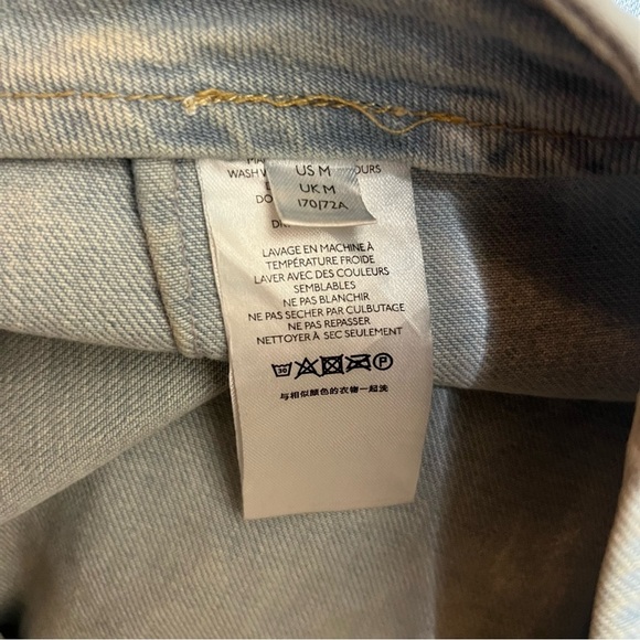 BDG Urban Outfitters Cotton Light Wash Mini Denim Skirt M - Picture 10 of 12